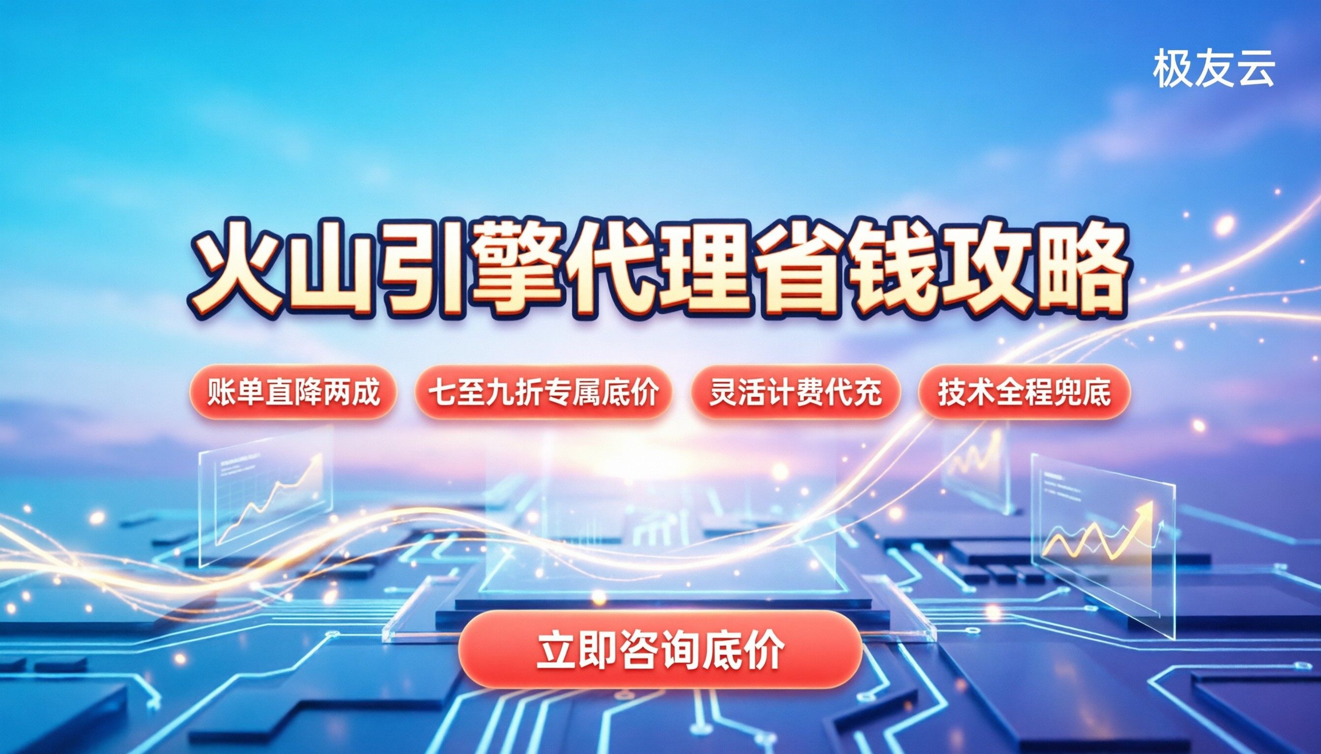 火山引擎总代理商:怎么挑最省钱?