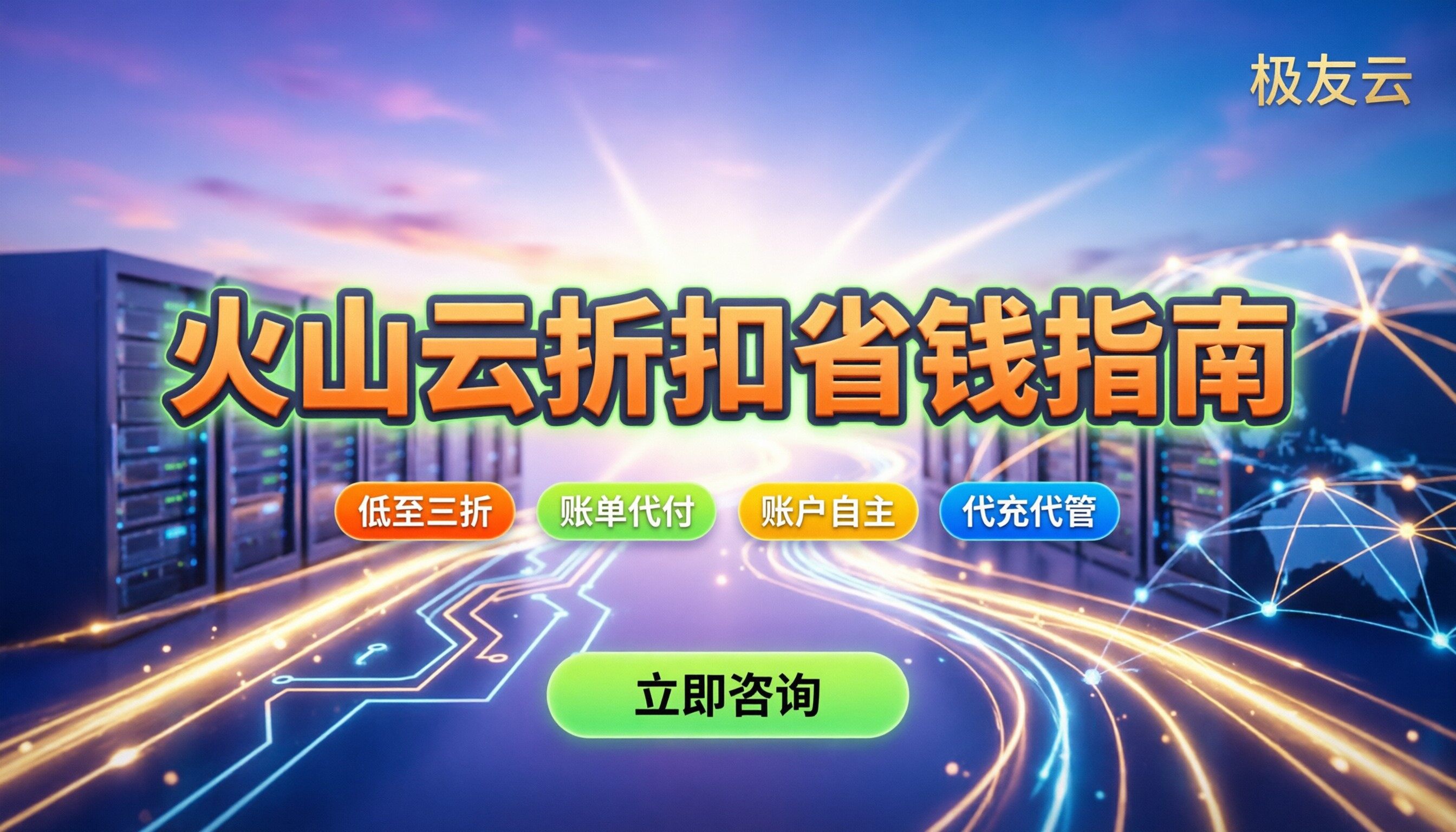 火山云服务器折扣：怎么买最划算且避坑？