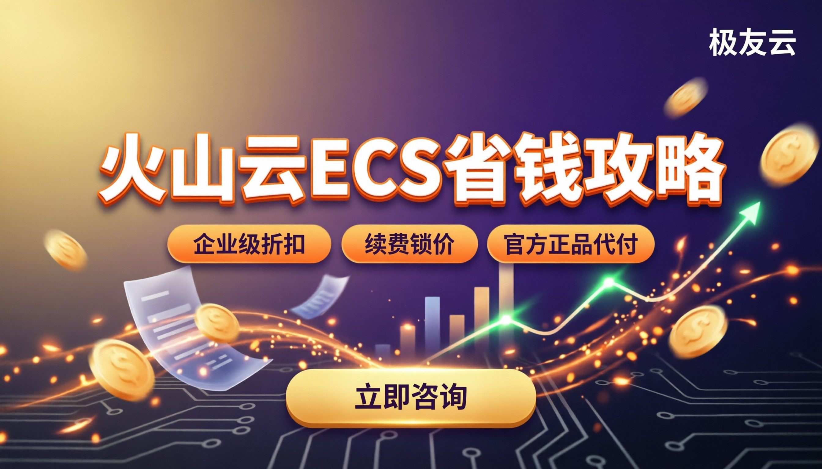火山云ECS收费怎么买？代理对比与省钱方式
