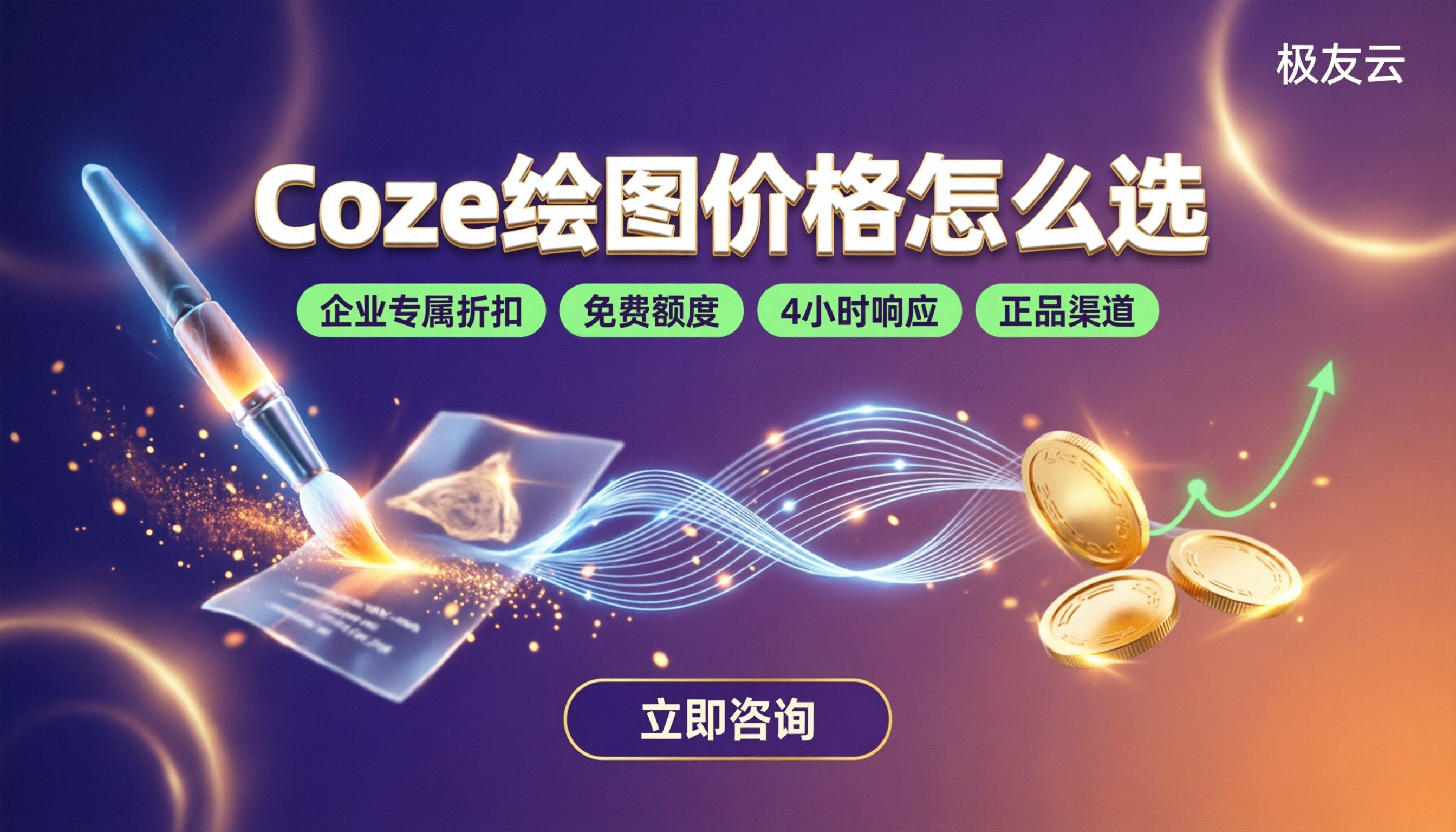 Coze自动绘图价格：免费额度与折扣怎么选