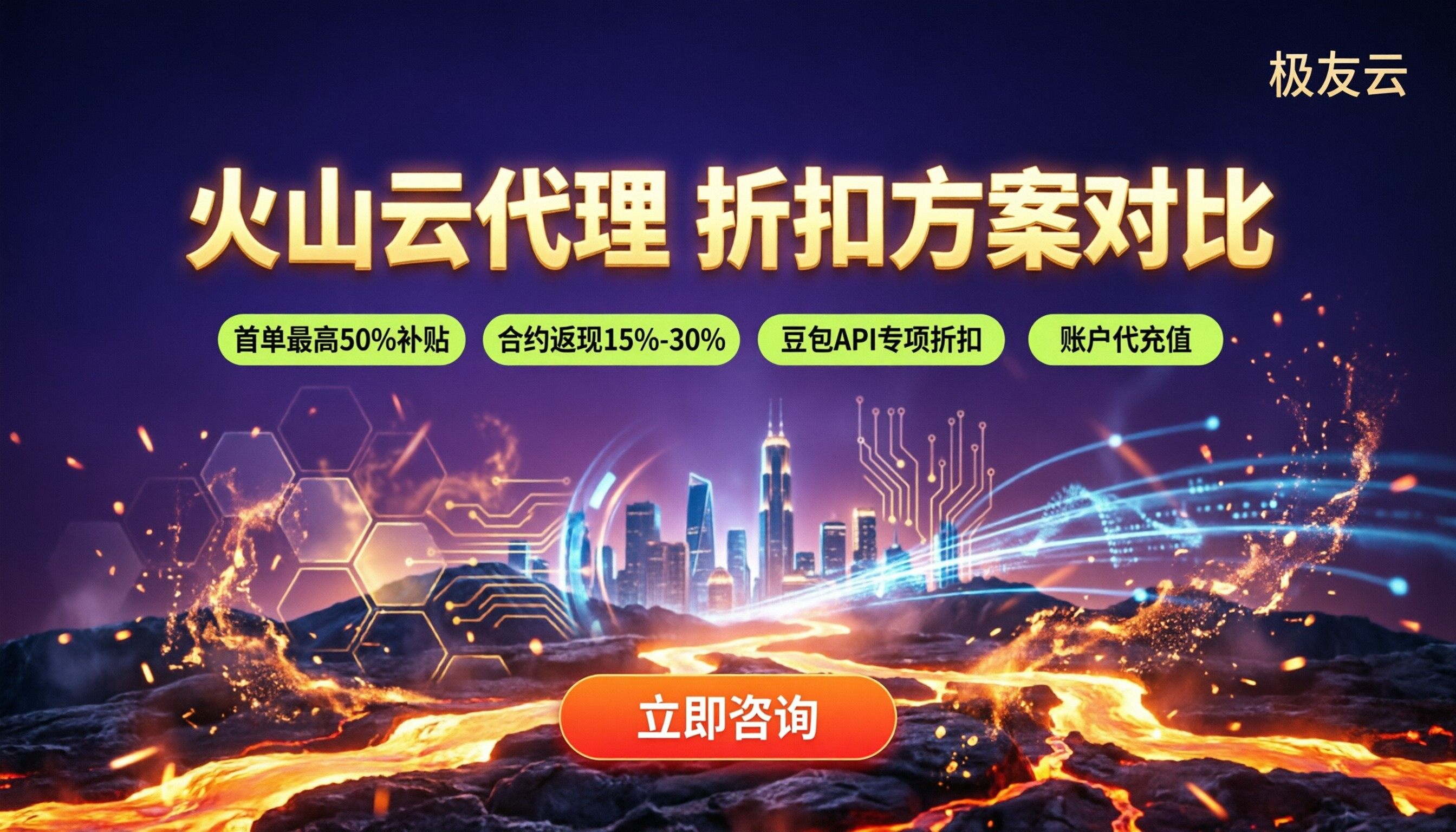 广州火山云授权代理商：折扣与方案对比怎么选？
