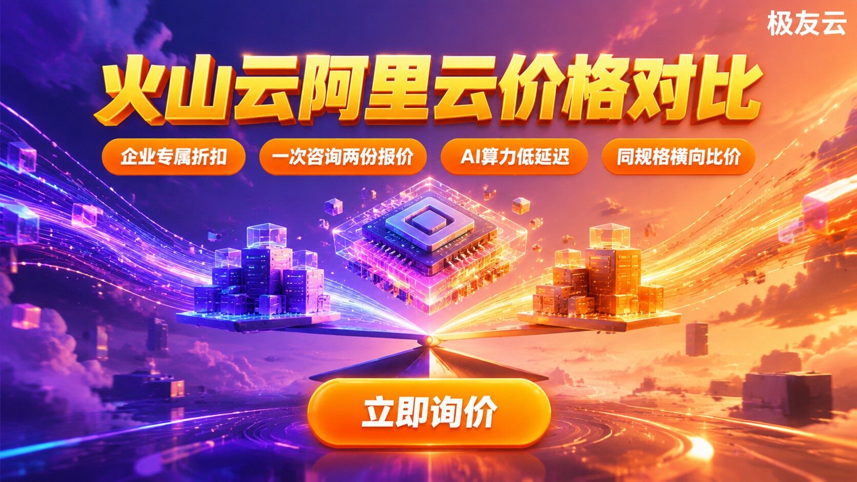 火山云对比阿里云服务器价格：最新计费差异与选型