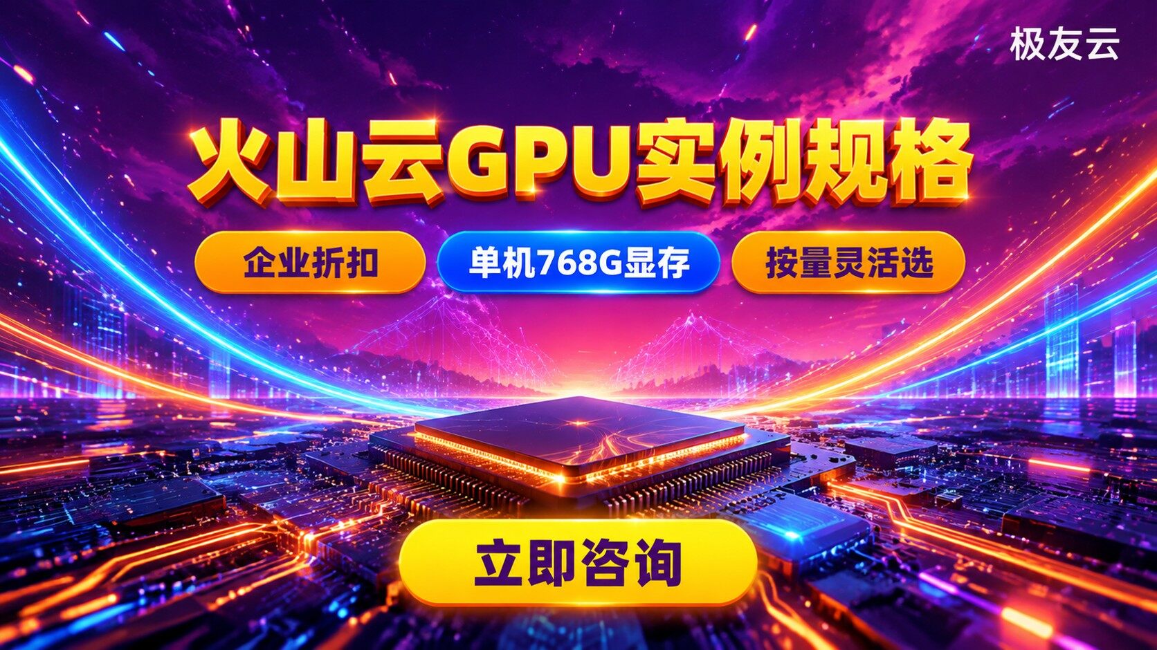 火山云GPU实例规格：显存档位与选购方法