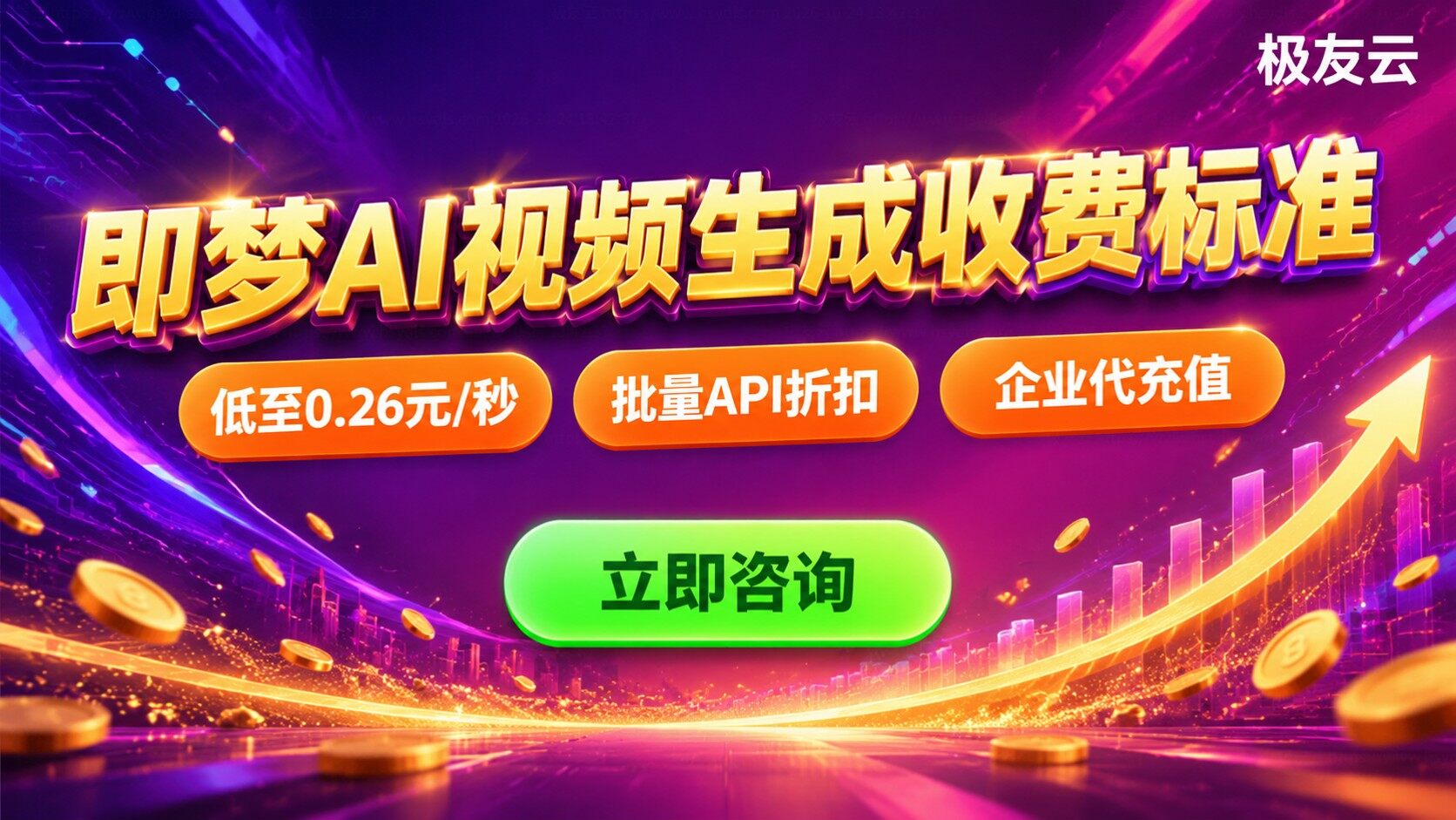 即梦AI视频生成收费标准：每秒价格与计费方式