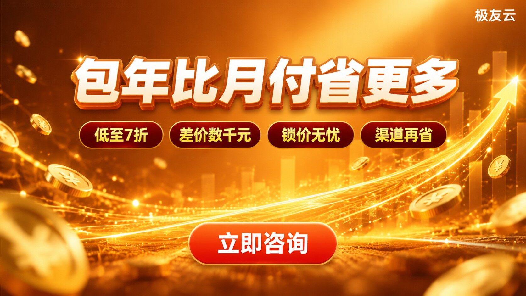 火山引擎包年与月付费用对比：价格明细
