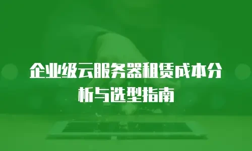 企业级云服务器租赁成本分析与选型指南