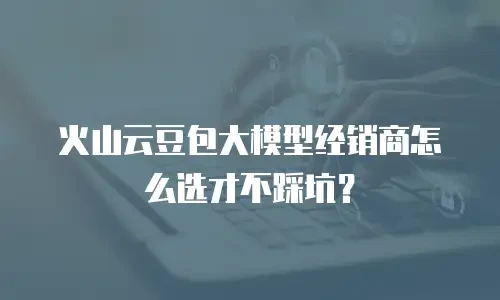 火山云豆包大模型经销商怎么选才不踩坑？