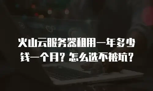 火山云服务器租用一年多少钱一个月？怎么选不被坑？
