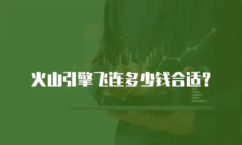 火山引擎飞连多少钱合适？