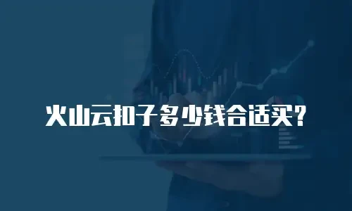 火山云扣子多少钱合适买？
