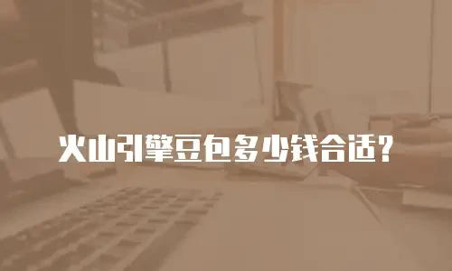火山引擎豆包多少钱合适？