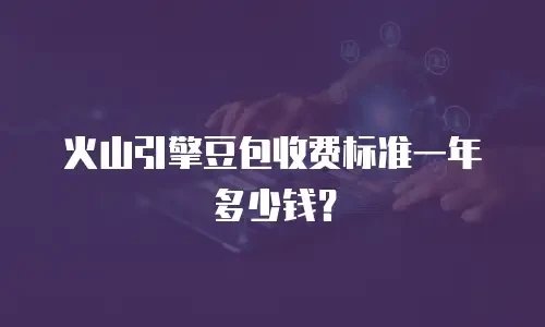 火山引擎豆包收费标准一年多少钱？